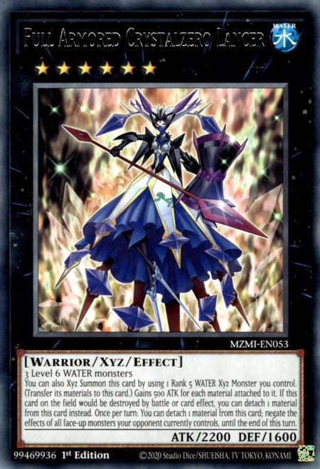MZMI-EN053 Full Armored Crystalzero Lancer