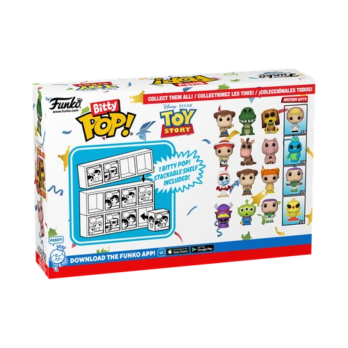 Bitty POP! Toy Story: Forky, Woody & Gabby Gabby 4-Pack