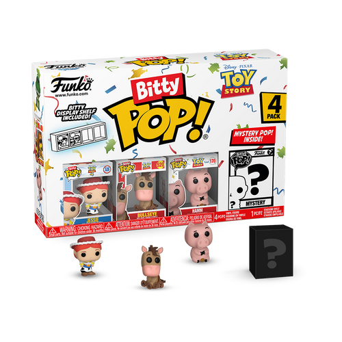 Bitty POP! Toy Story: Jessie, Bullseye & Hamm 4-Pack