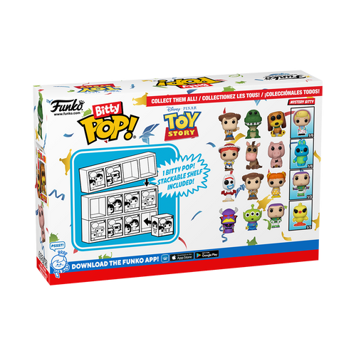 Bitty POP! Toy Story: Zurg, Alien & Buzz Lightyear 4-Pack