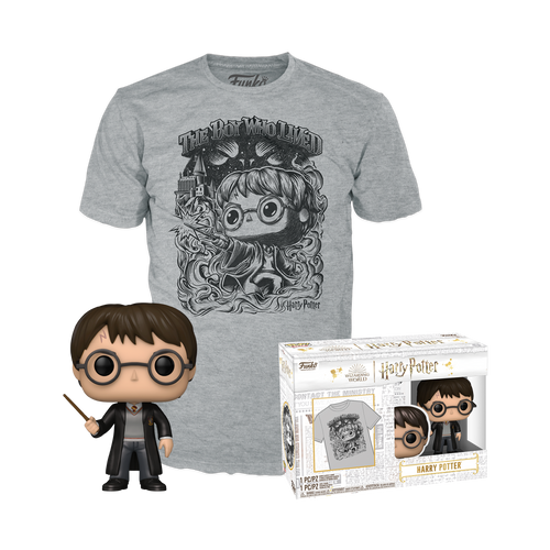 POP! & Tee: Harry Potter - The Boy Who Lived T-Shirt set