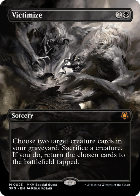 Victimize (Borderless Art Foil)