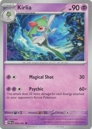 SV Paldean Fates 028/091 Kirlia