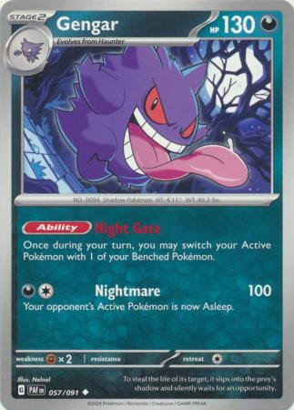 SV Paldean Fates 057/091 Gengar