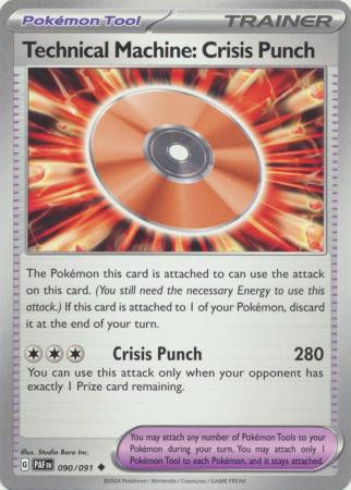 SV Paldean Fates 090/091 Technical Machine: Crisis Punch