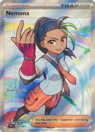 SV Paldean Fates 229/091 Nemona (Full Art)