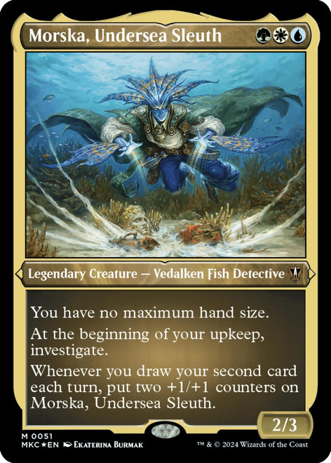 Morska, Undersea Sleuth (Etched Foil Display Commander)