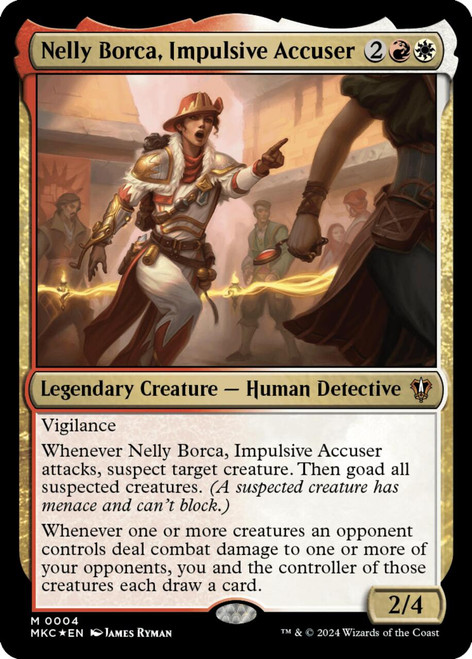 Nelly Borca, Impulsive Accuser (Foil)