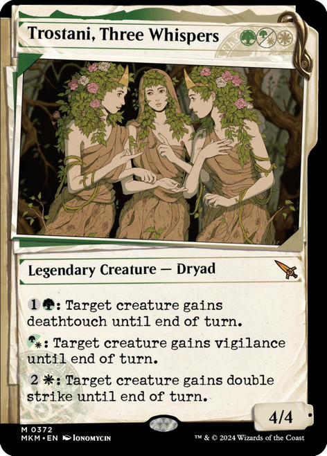 Trostani, Three Whispers (#372) (Showcase)