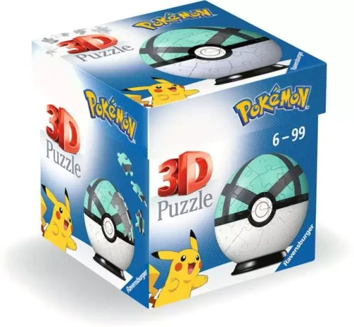 Pokemon Net Ball 3D Jigsaw Puzzle (54 piece)