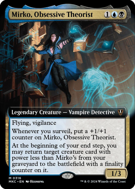 Mirko, Obsessive Theorist (Extended Art)