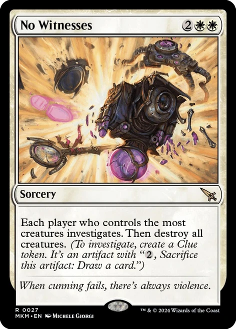 No Witnesses (foil)