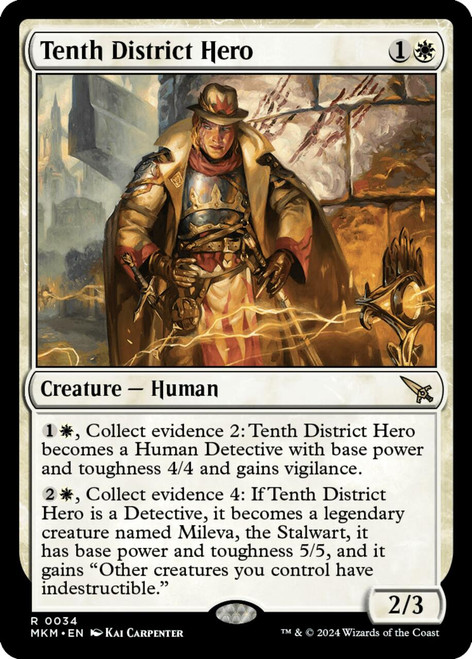 Tenth District Hero (foil) | Murders at Karlov Manor