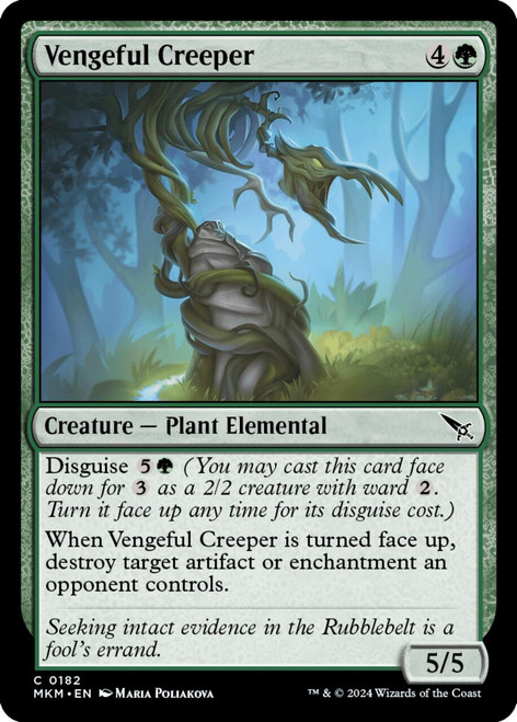 Vengeful Creeper (foil)
