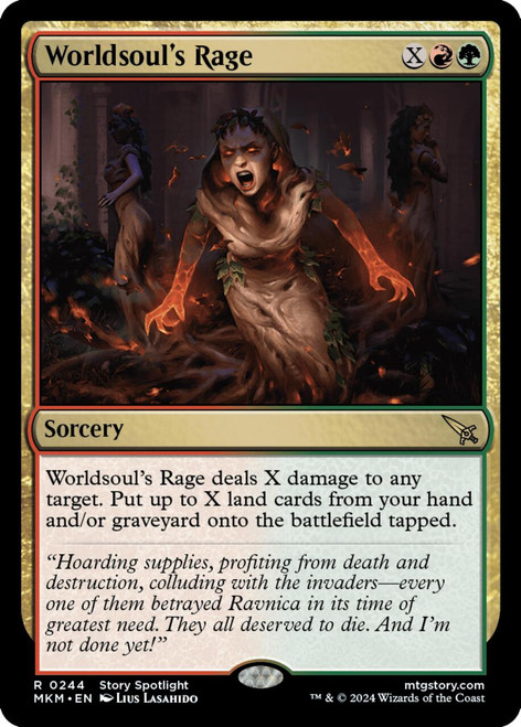 Worldsoul's Rage (foil)