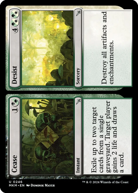 Cease // Desist (foil)