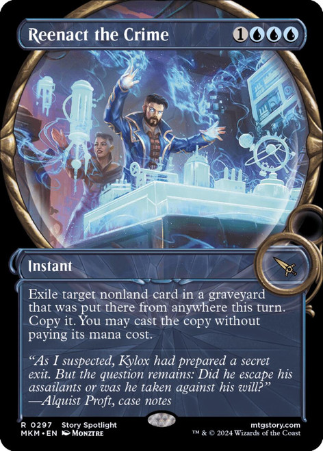 Reenact the Crime (Showcase foil)