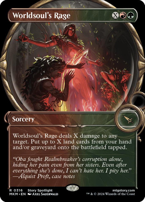 Worldsoul's Rage (Showcase foil)