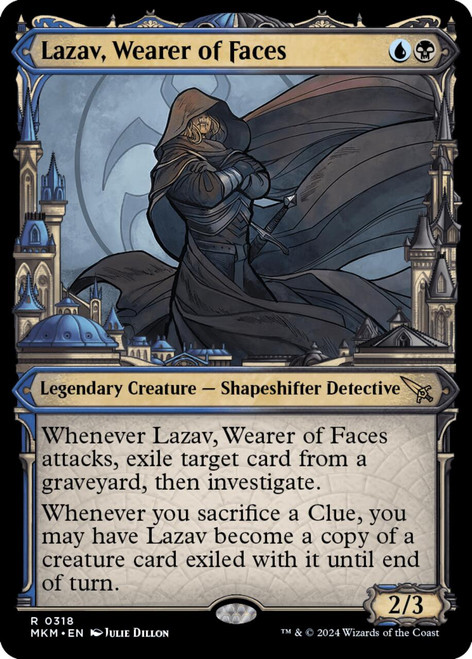 Lazav, Wearer of Faces (#318) (Showcase foil)
