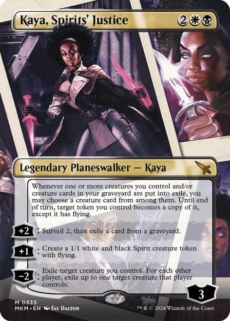 Kaya, Spirits' Justice (Borderless foil)