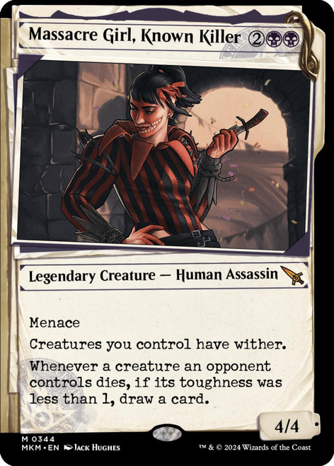 Massacre Girl, Known Killer (Showcase foil)