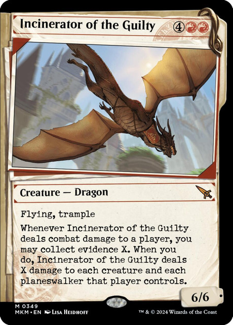Incinerator of the Guilty (Showcase foil)