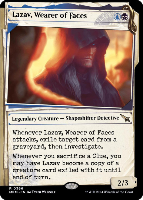 Lazav, Wearer of Faces (#366) (Showcase foil)