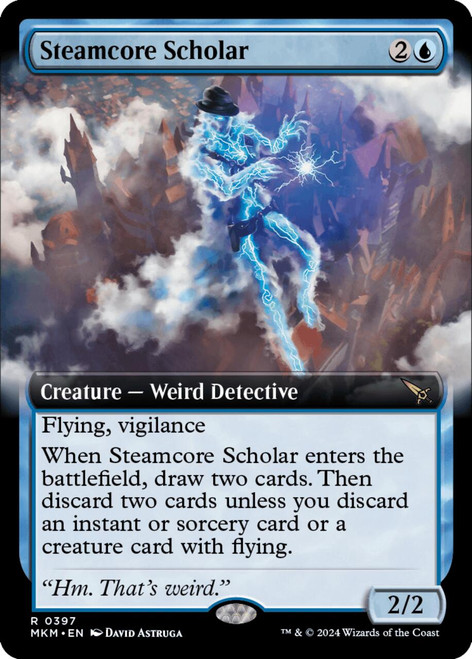 Steamcore Scholar (Extended Art foil)