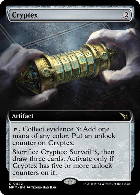 Cryptex (Extended Art foil)