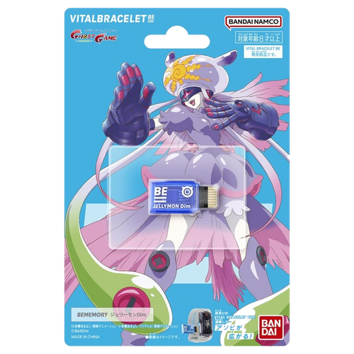 Vital Bracelet BE Digimon Ghost Game Jellymon Dim BE Memory Card