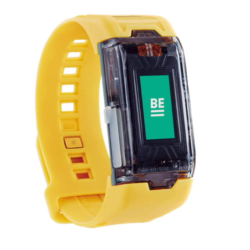 Vital Bracelet BE Replacement Belt Fuzzy Yellow