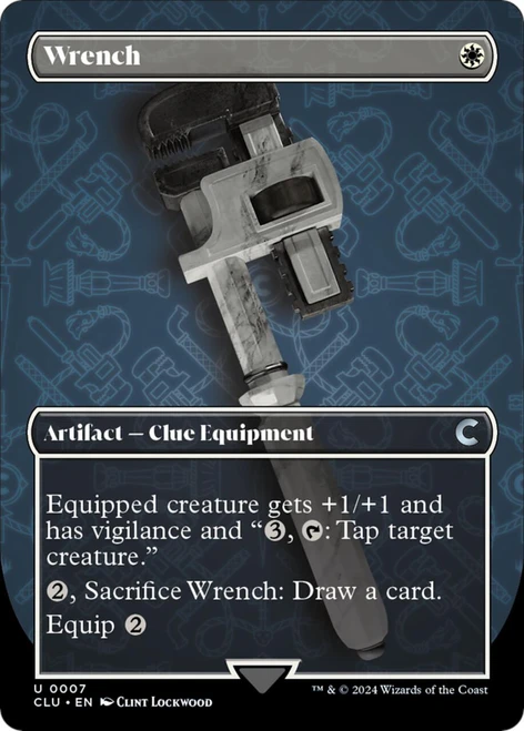 Wrench (Borderless Art)