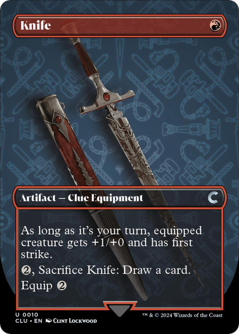 Knife (Borderless Art)