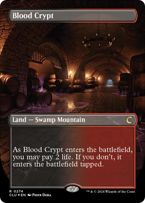 Blood Crypt (Borderless Art Foil)