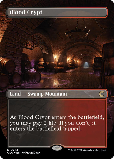 Blood Crypt (Borderless Art Foil)