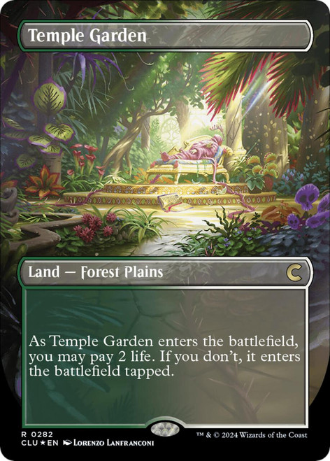 Temple Garden (Borderless Art Foil)