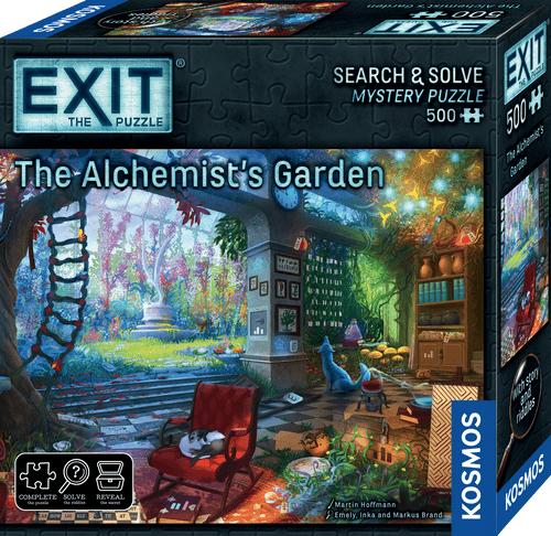 Exit: The Puzzle - The Alchemist’s Garden Jigsaw Puzzle (500 piece)