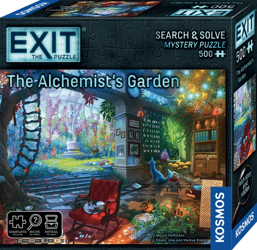 EXIT: The Puzzle - The Alchemist 's Garden Jigsaw Puzzle (500 piece)