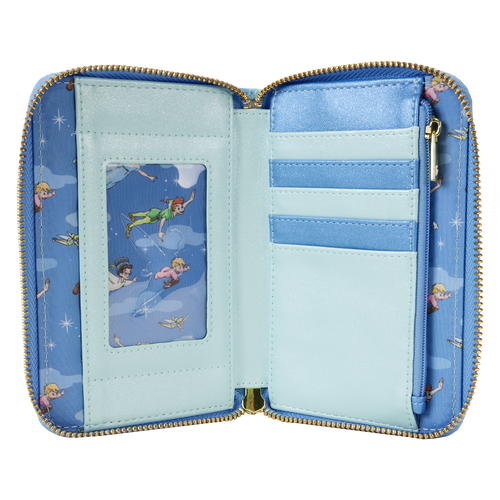 Disney: Peter Pan You Can Fly Glow Zip Around Wallet
