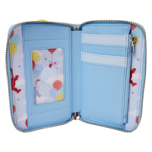 Disney: Winnie the Pooh & Friends Floating Balloons Zip Around Wallet
