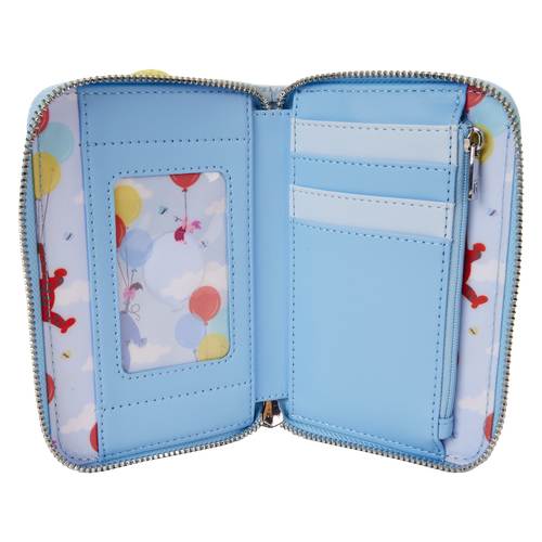 Disney: Winnie the Pooh & Friends Floating Balloons Zip Around Wallet