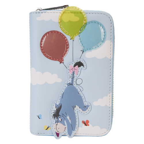 Disney: Winnie the Pooh & Friends Floating Balloons Zip Around Wallet