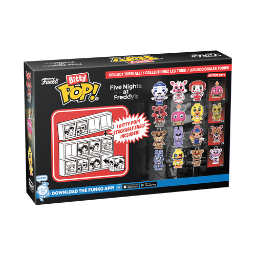Bitty POP! Five Nights at Freddy's: Freddy, Bonnie & Balloon Boy 4-Pack