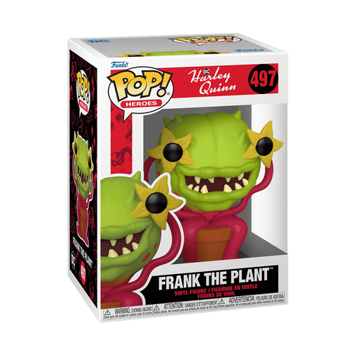 POP! Heroes - Harley Quinn (TV series) #498 Frank the Plant