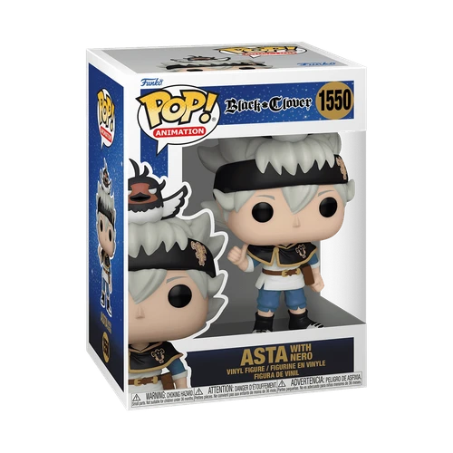 POP! Animation - Black Clover #1550 Asta with Nero
