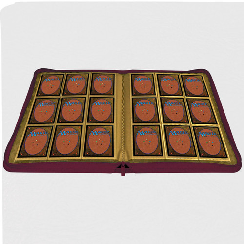 MTG Outlaws of Thunder Junction 9-Pocket Premium Zippered PRO-Binder featuring Set Symbol and Gang Silhouette