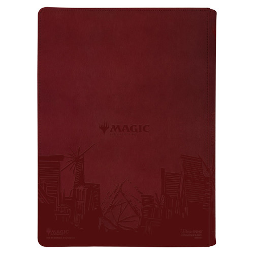 MTG Outlaws of Thunder Junction 9-Pocket Premium Zippered PRO-Binder featuring Set Symbol and Gang Silhouette