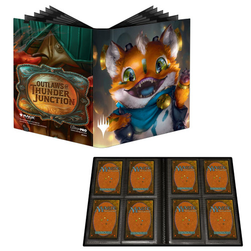 MTG Outlaws of Thunder Junction 4-Pocket PRO-Binder featuring Loot, the Key to Everything