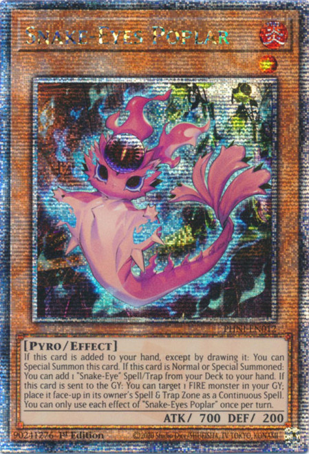 PHNI-EN012 Snake-Eyes Poplar (Quarter Century Secret Rare)