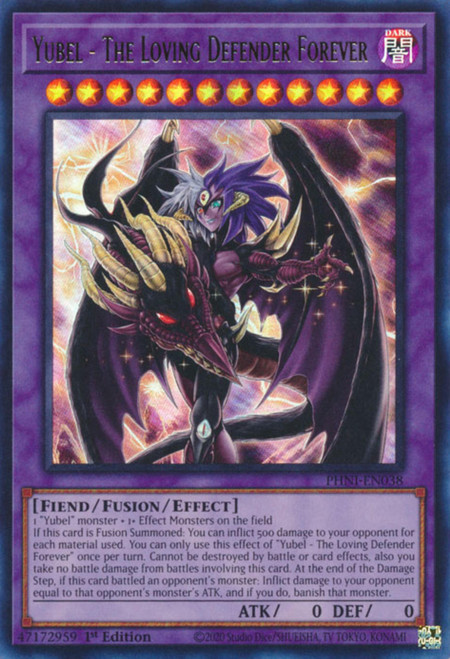 PHNI-EN038 Yubel - The Loving Defender Forever (Ultra Rare)